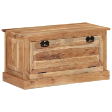 vidaXL tömör akácfa cipőtároló pad 85 x 40 x 45 cm bútor