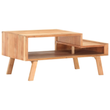 vidaXL tömör akácfa dohányzóasztal 100 x 50 x 45 cm bútor
