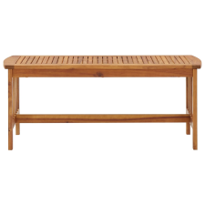 vidaXL tömör akácfa dohányzóasztal 102 x 50 x 43 cm (310255) bútor