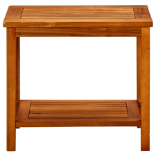 vidaXL tömör akácfa dohányzóasztal 50 x 35 x 45 cm (316404) bútor