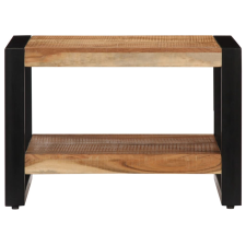 vidaXL tömör akácfa dohányzóasztal 60 x 60 x 40 cm (247586) bútor