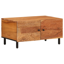 vidaXL tömör akácfa dohányzóasztal 80 x 50 x 40 cm (356860) bútor