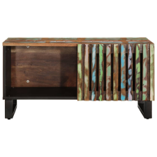 vidaXL tömör akácfa dohányzóasztal 80 x 51 x 40 cm (377460) bútor