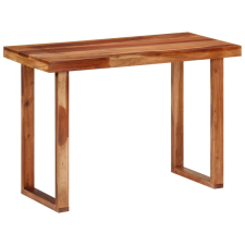vidaXL tömör akácfa étkezőasztal 110 x 50 x 76 cm bútor