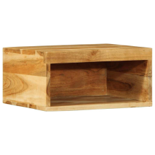 vidaXL tömör akácfa falra szerelhető TV-szekrény 40x30x19 cm bútor