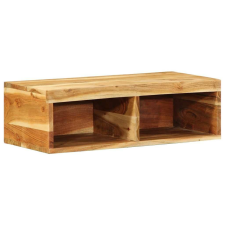 vidaXL tömör akácfa falra szerelhető TV-szekrény 60x30x19 cm bútor