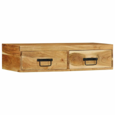 vidaXL tömör akácfa falra szerelhető TV-szekrény 80x30x19 cm bútor