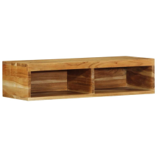 vidaXL tömör akácfa falra szerelhető TV-szekrény 80x30x19 cm bútor