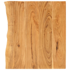vidaXL Tömör akácfa fürdőszoba piperepolc 58x52x3,8 cm fürdőszoba bútor
