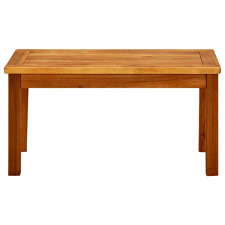 vidaXL tömör akácfa kerti dohányzóasztal 70 x 40 x 36 cm (316399) kerti bútor