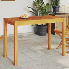 vidaXL tömör akácfa kerti étkezőasztal 110 x 55 x 75 cm kerti bútor