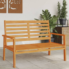 vidaXL tömör akácfa kerti kanapé 120 cm kerti bútor