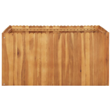 vidaXL tömör akácfa kerti magaságyás 100 x 100 x 50 cm (45928) kerti tárolás