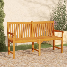 vidaXL tömör akácfa kerti pad 150 cm kerti bútor