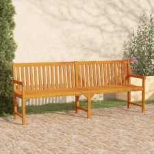 vidaXL Tömör akácfa kerti pad 219 cm kerti bútor