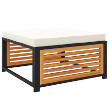 vidaXL tömör akácfa kerti szék párnával 68 x 68 x 30 cm kerti bútor