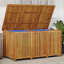 vidaXL tömör akácfa kerti tárolóláda 150x80x75 cm (319707) kerti tárolás