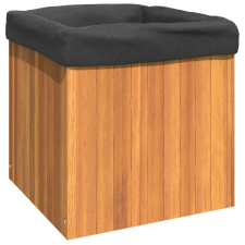 vidaXL tömör akácfa kerti virágtartó 45 x 45 x 45 cm (366502) kerti tárolás