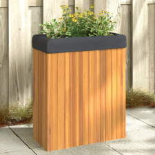 vidaXL Tömör akácfa kerti virágtartó 59x27,5x70 cm kerti tárolás