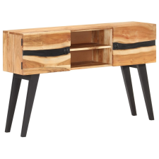 vidaXL tömör akácfa komód 120 x 30 x 75 cm bútor