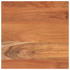 vidaXL tömör akácfa négyzet alakú asztallap 50x50x2,5 cm bútor