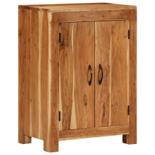 vidaXL tömör akácfa tálalószekrény 55 x 35 x 75 cm bútor