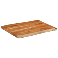 vidaXL tömör akácfa téglalap alakú asztallap 90x60x2,5 cm bútor