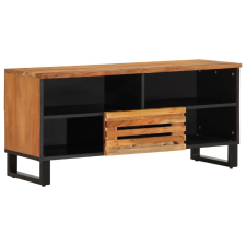 vidaXL tömör akácfa TV-szekrény 100 x 34 x 46 cm bútor