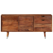 vidaXL tömör akácfa TV-szekrény 118 x 30 x 55 cm (340303) bútor
