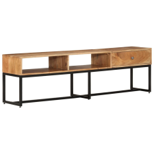 vidaXL tömör akácfa TV-szekrény 160 x 30 x 45 cm bútor
