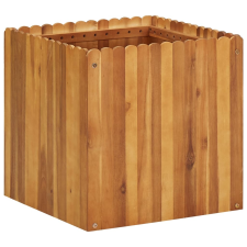 vidaXL tömör akácfa virágtartó 50 x 50 x 50 cm dekoráció