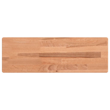 vidaXL tömör bükkfa falipolc 60 x 20 x 2,5 cm (356026) bútor