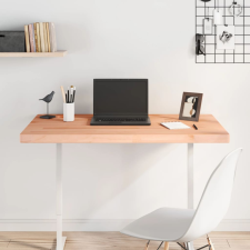 vidaXL tömör bükkfa íróasztallap 100 x 60 x 4 cm bútor