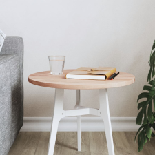 vidaXL tömör bükkfa kerek asztallap Ø40x1,5 cm bútor