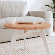 vidaXL tömör bükkfa kerek asztallap Ø60 x 2,5 cm bútor