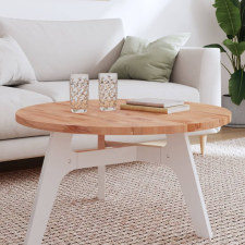 vidaXL tömör bükkfa kerek asztallap Ø80 x 2,5 cm bútor