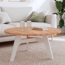 vidaXL tömör bükkfa kerek asztallap Ø90 x 2,5 cm bútor