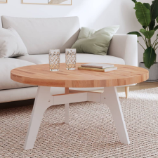 vidaXL tömör bükkfa kerek asztallap Ø90 x 4 cm bútor