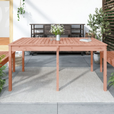 vidaXL tömör duglászfenyő kerti asztal 159,5 x 82,5 x 76 cm kerti bútor