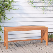 vidaXL tömör eukaliptuszfa kerti pad 110 cm kerti bútor