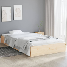 vidaXL tömör fa ágykeret 100 x 200 cm ágy és ágykellék