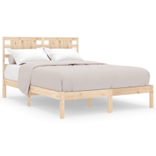 vidaXL tömör fa ágykeret 120 x 190 cm (4FT Small Double) (3104188) ágy és ágykellék
