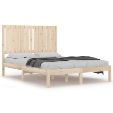 vidaXL tömör fa ágykeret 120 x 190 cm (4FT Small Double) (3104383) ágy és ágykellék