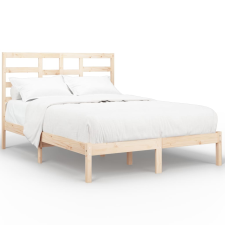 vidaXL tömör fa ágykeret 120 x 190 cm (4FT Small Double) (3105765) ágy és ágykellék