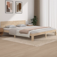 vidaXL tömör fa ágykeret 180 x 200 cm (6FT Super King) ágy és ágykellék