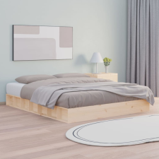 vidaXL tömör fa ágykeret 200 x 200 cm ágy és ágykellék