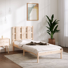 vidaXL tömör fa ágykeret 90 x 190 cm (3FT Single) ágy és ágykellék