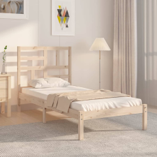vidaXL tömör fa ágykeret 90 x 200 cm ágy és ágykellék