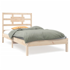 vidaXL tömör fa ágykeret 90 x 200 cm (3105650) ágy és ágykellék