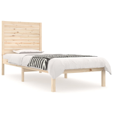 vidaXL tömör fa ágykeret 90x190 cm (3FT6 Single) (3104573) ágy és ágykellék